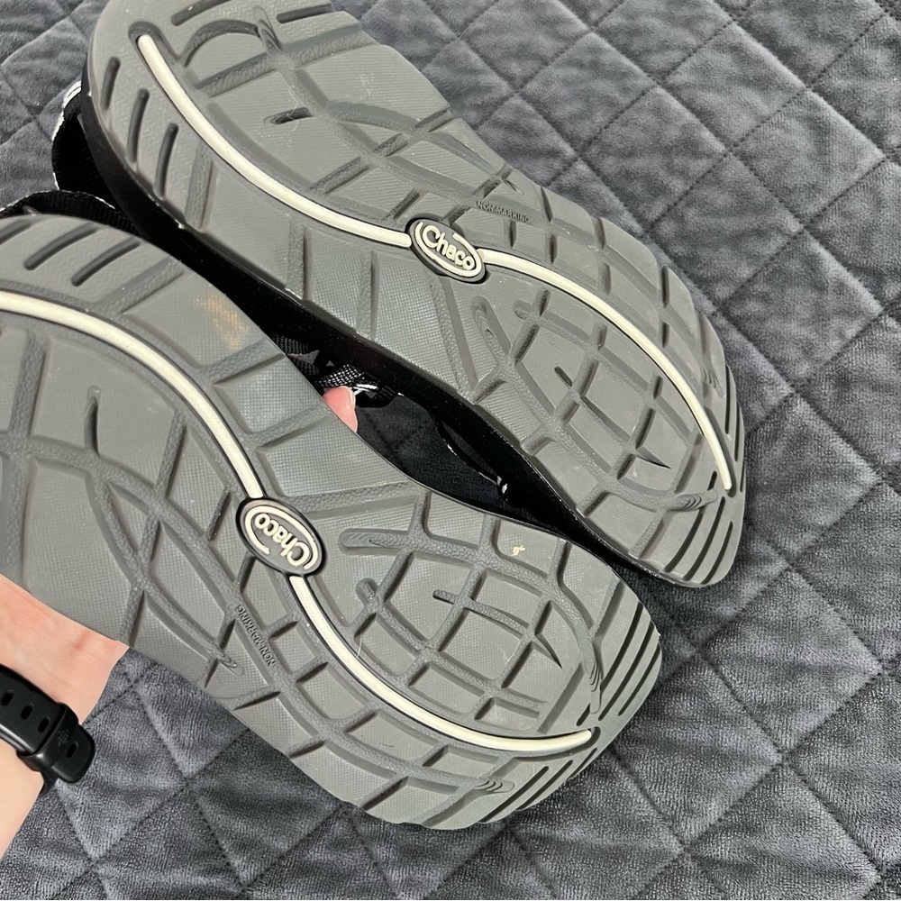 Chaco Strappy Sandals ZX/3 Classic Womens 8 Black Hiking Sport Shoes - Picture 5 of 10